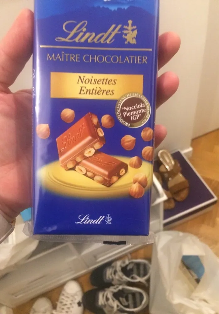Lindt noissettes entieres