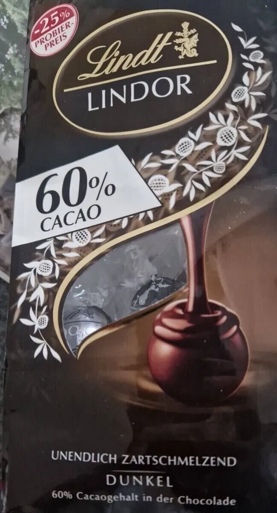 Lindor Dunkel 60%