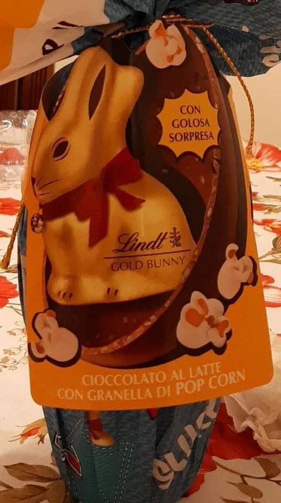 Uovo di cioccolata GoldBannjValJsa