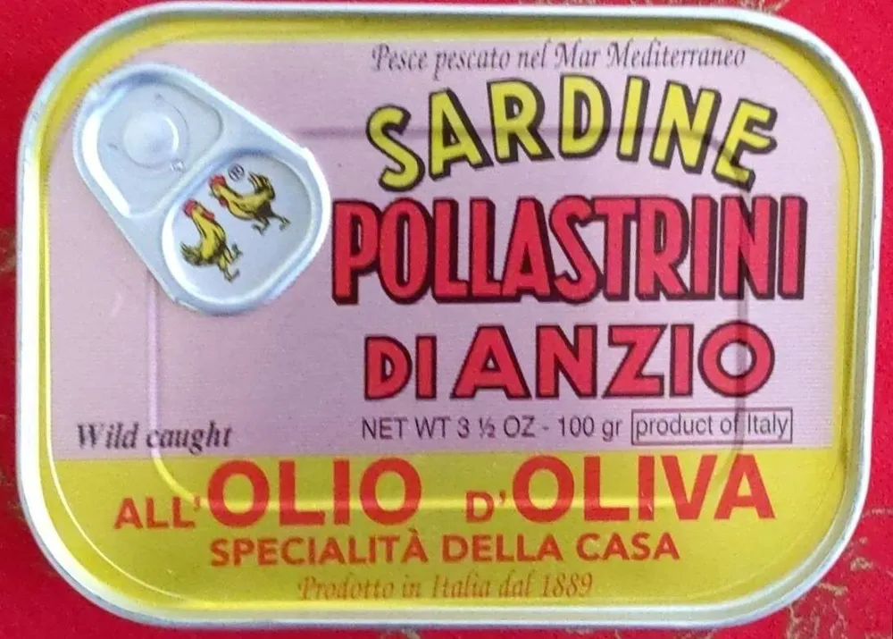 Sardine all'Olio di Oliva