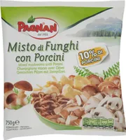Misto di funghi con porcini congelati
