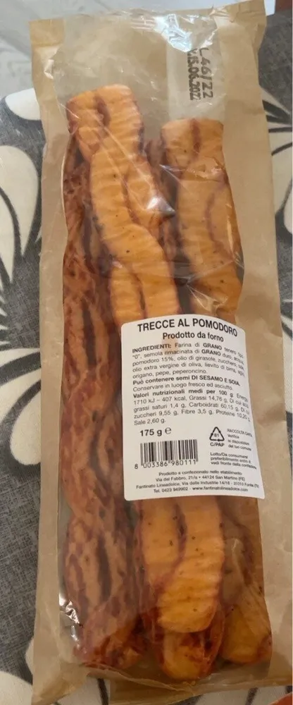 trecce al pomodoro