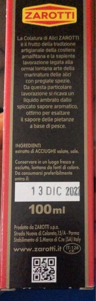 Colatura di alici