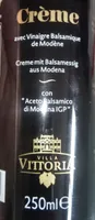 Sauce aux Vinaigre Balsamique de Modène