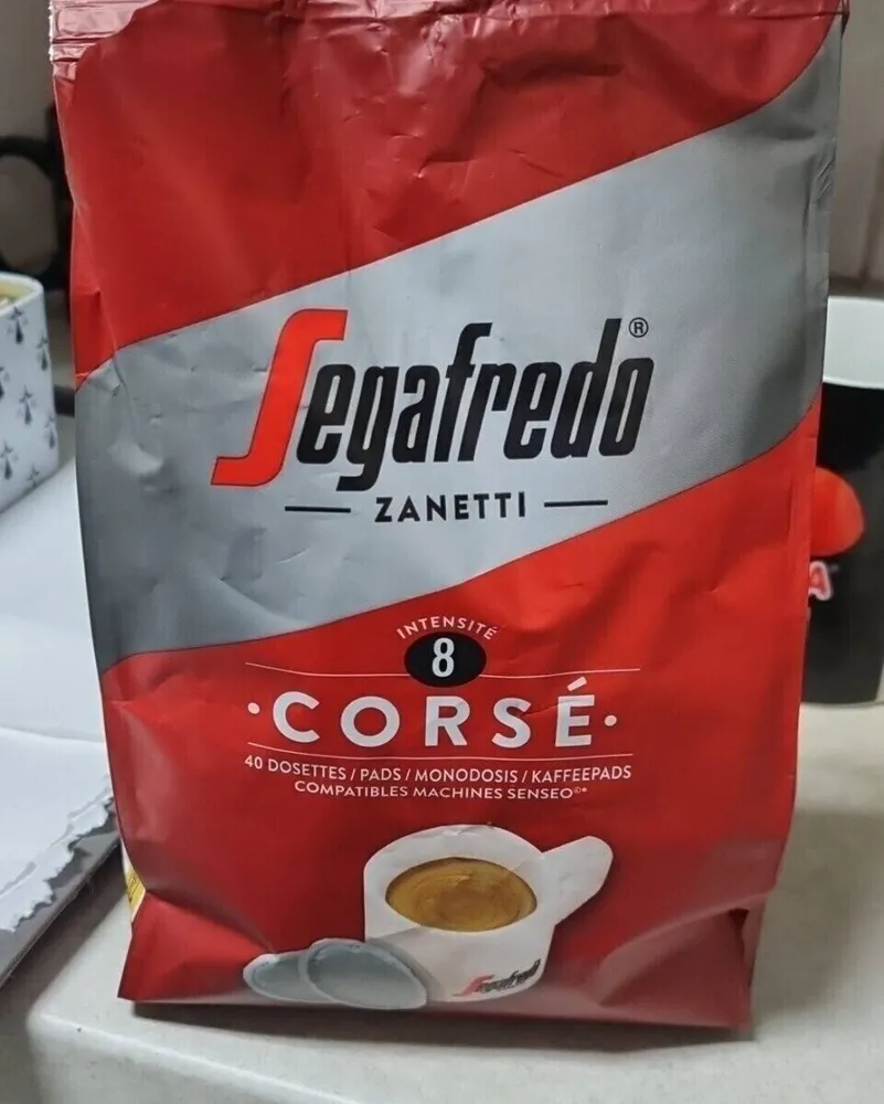 Café corsé en dosettes