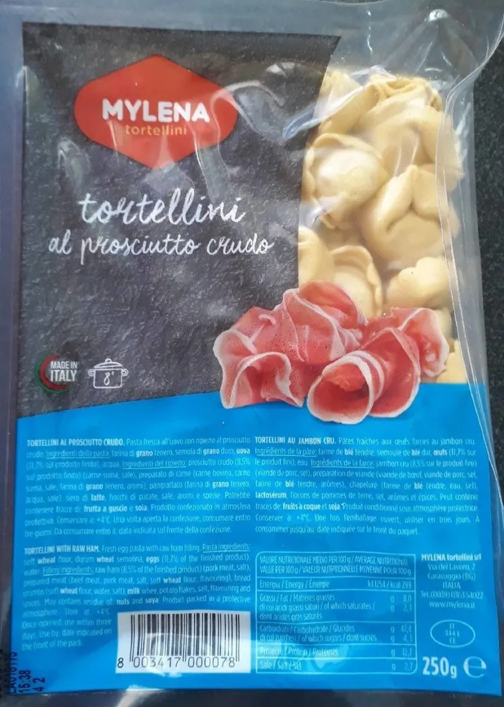 Tortellini al prosciutto crudo