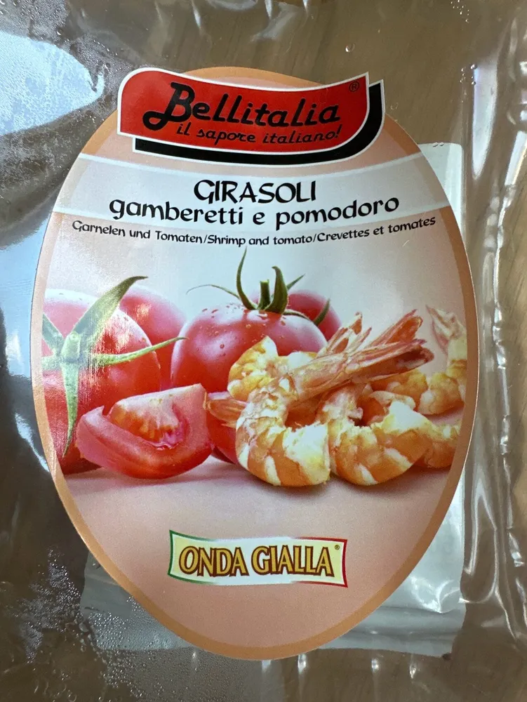 Girasoli Gamberetti E Pomodoro