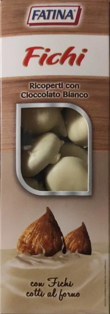 Fichi ricoperti con cioccolato bianco