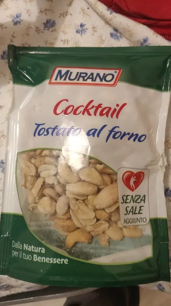 Arachidi tostate senza sale