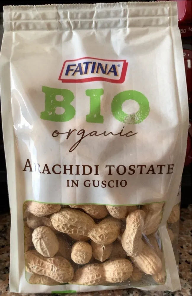 Arachidi tostate in guscio