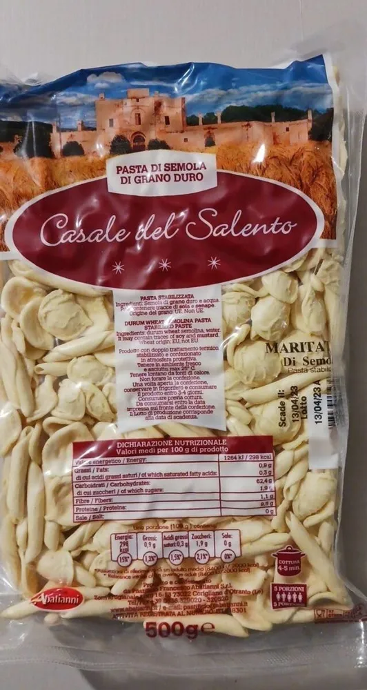 Pasta di semola di grano duro