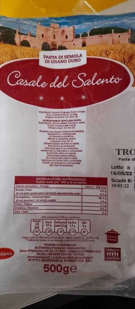Trofie Pasta