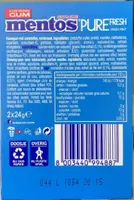 Mentos sugar free