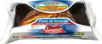 Pane di semola con di sale in meno