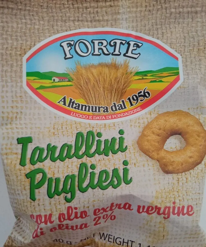 Tarallini pugliesi "Forte"