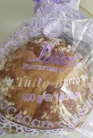 Focaccia dolce con granella sopra