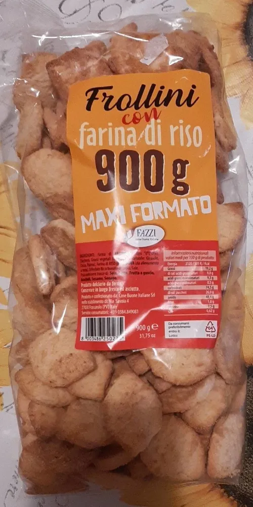 Frollini con farina di riso 900g