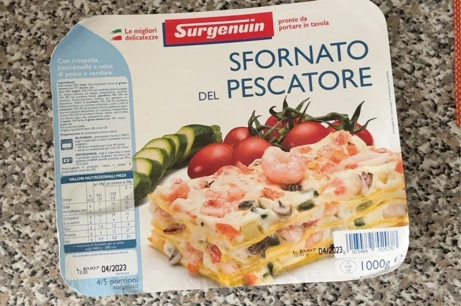 SFORNATO DEL PESCATORE