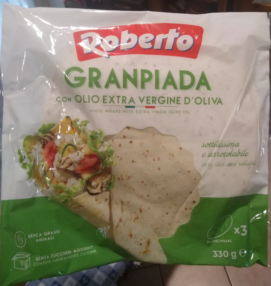 Granpiada con olio extravergine d'oliva