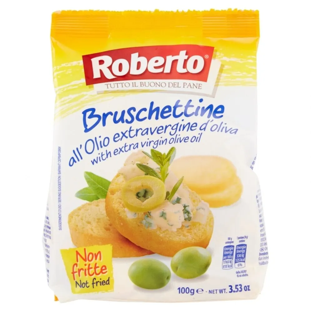Bruschettine all'olio extravergine d'oliva
