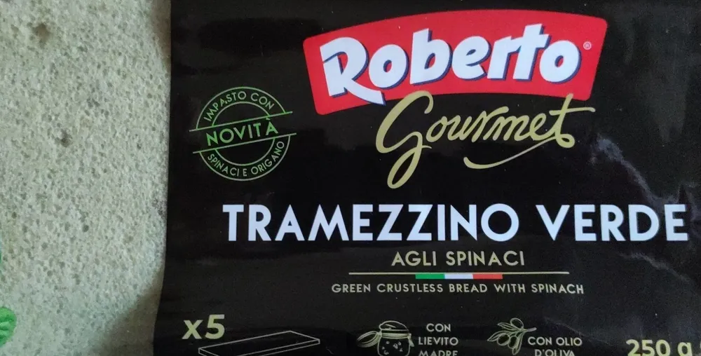 Tramezzino verde agli spinaci