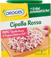 Le erbe aromatiche cipolla rossa surgelati
