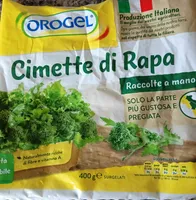Cimette di rapa surgelati
