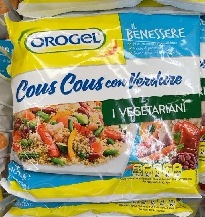 Cous cous con verdure