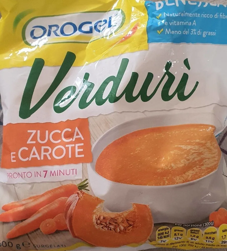VERDURI'ZUCCA E CAROTA