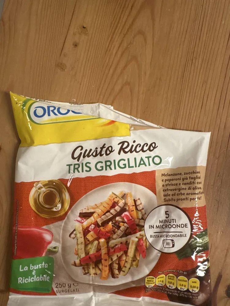 Tris grigliato Gusto ricco