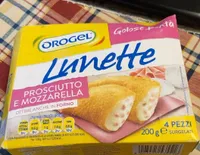 Lunette prosciutto e mozzarella