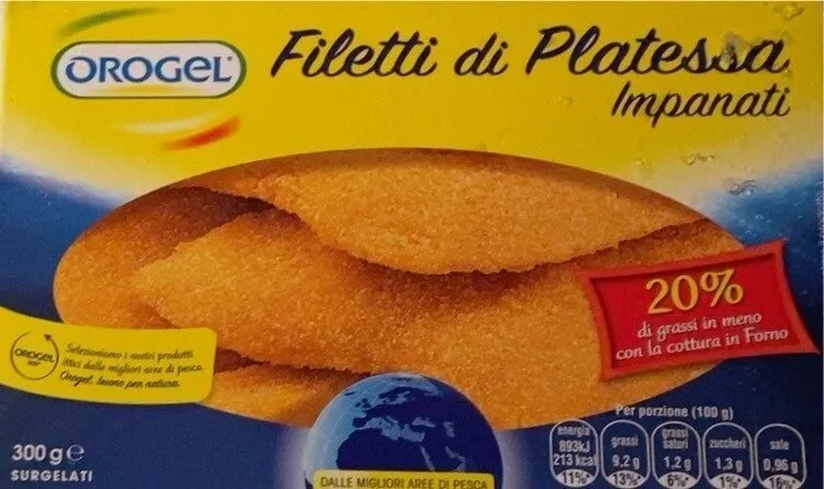 Filetti di platessa impanati