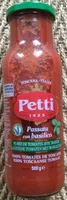 Purée de tomates avec basilic