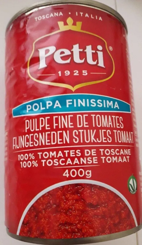 Pulpe fine de tomates