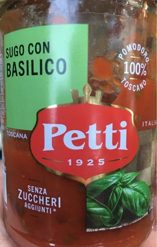 Sugo con basilico