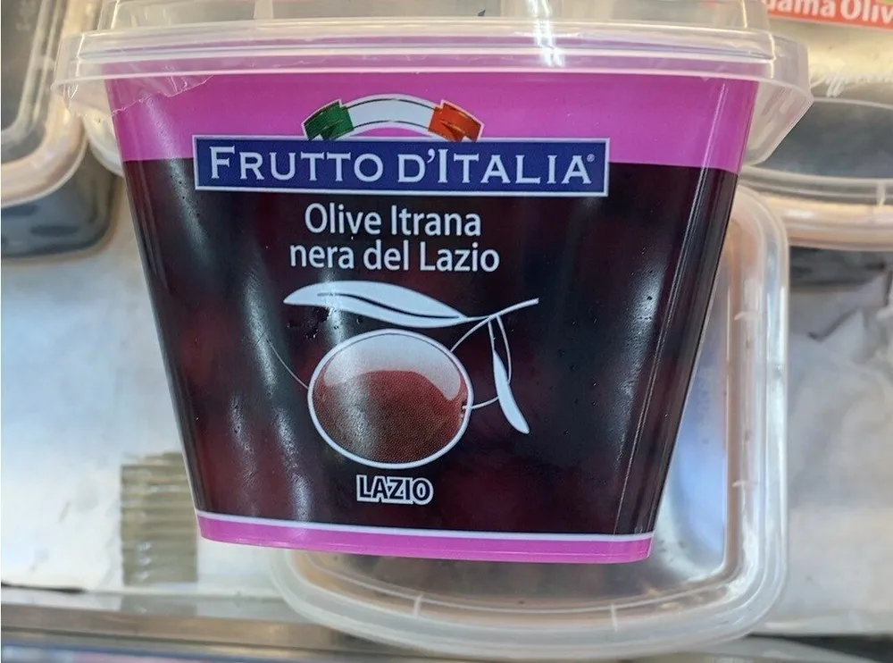 Olive itrana nera del Lazio