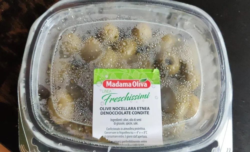 Olive nocellara etnea denocciolate condite