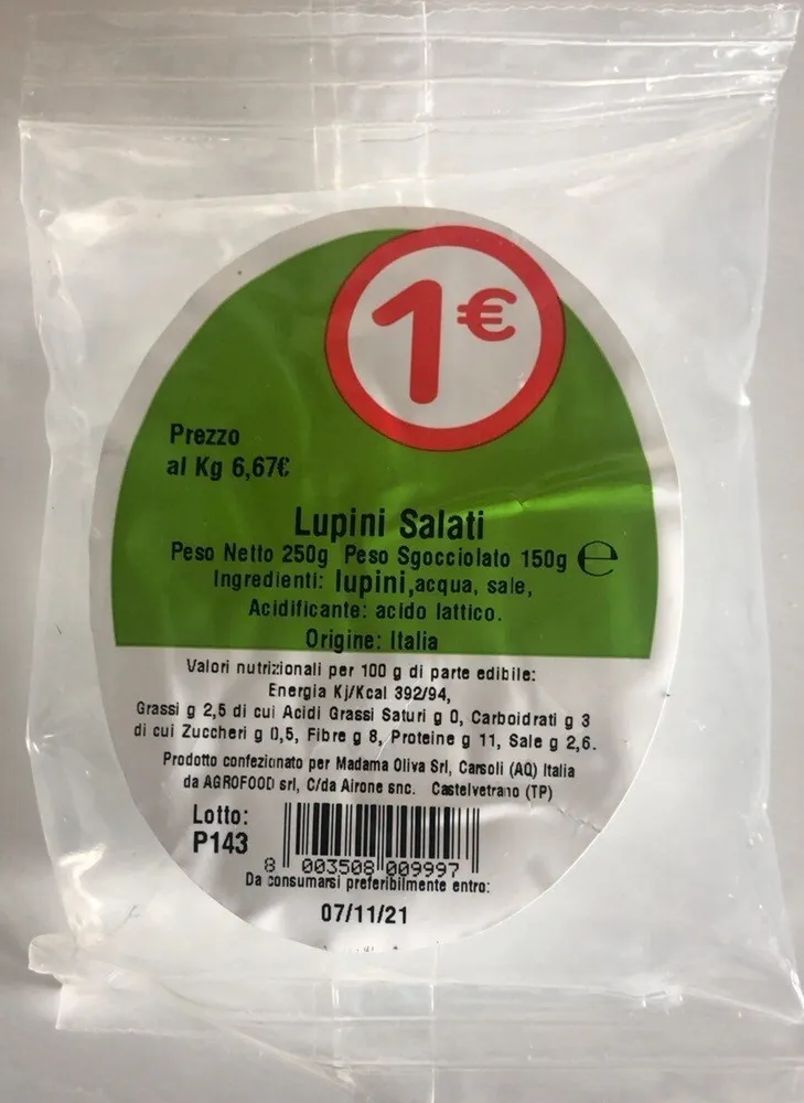 Lupini salati