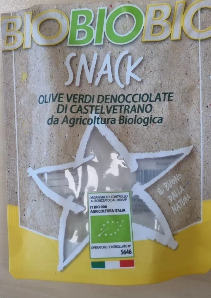 Bio Snack olive verdi denocciolate