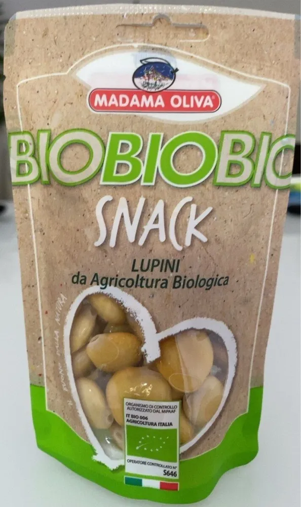 Bio Snack Lupini da Agricoltura Biologica