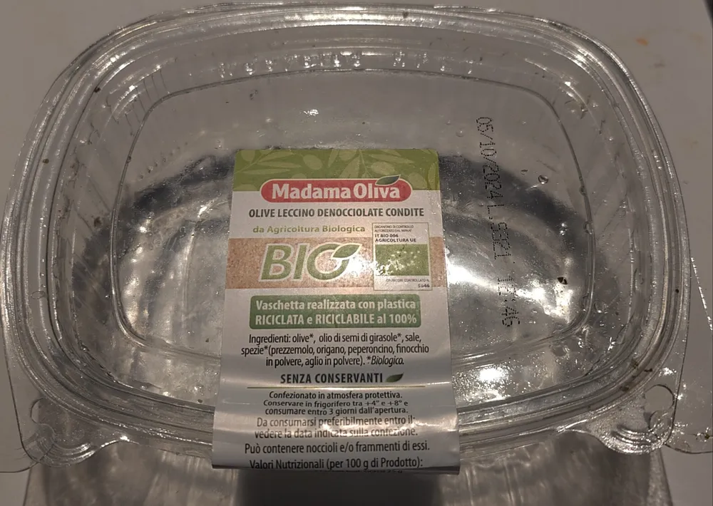 Olive leccino denocciolate condite