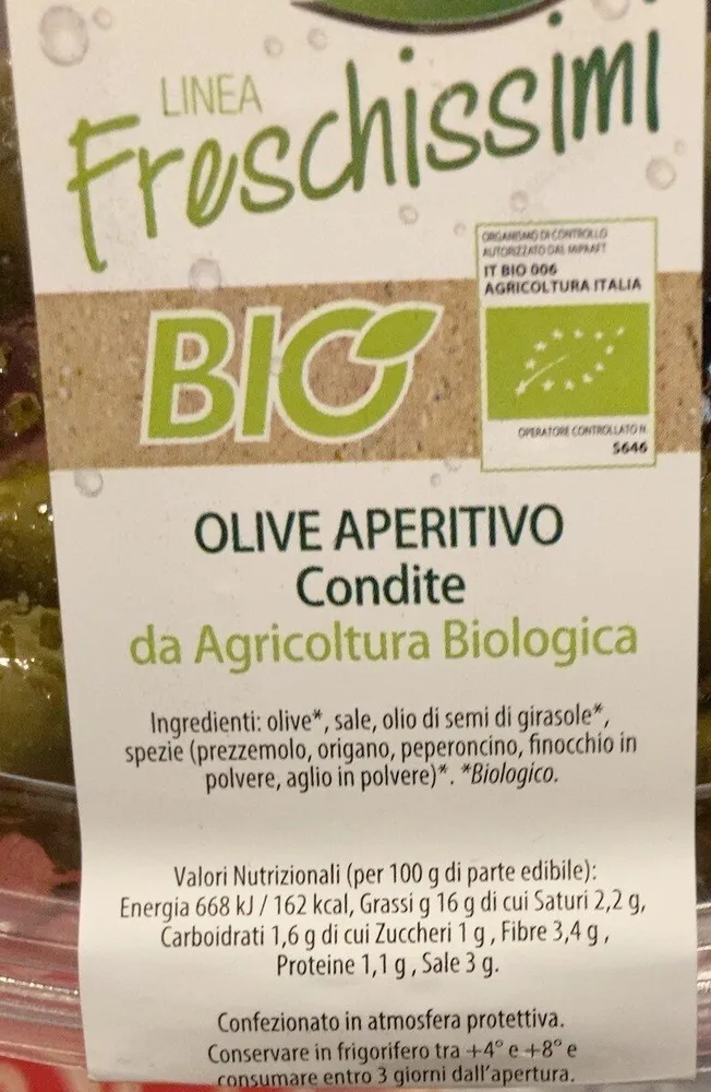 Olive Aperitivo condite