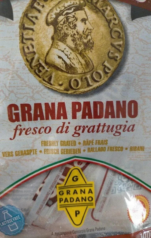 Grana padano fresco di grattugia