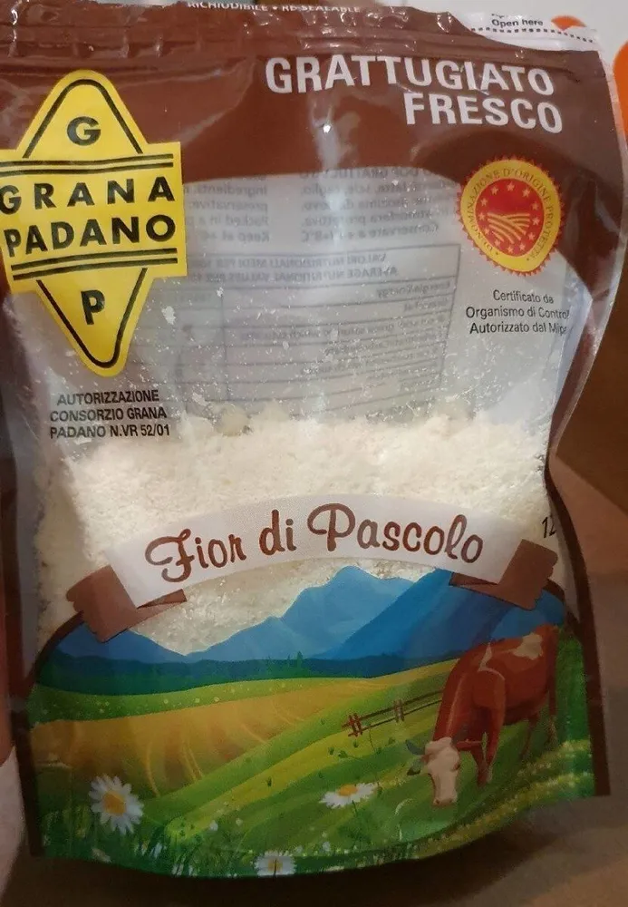 Grattugiato fresco grana Padano