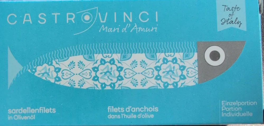 Filets d’anchois dans l’huile d’olive