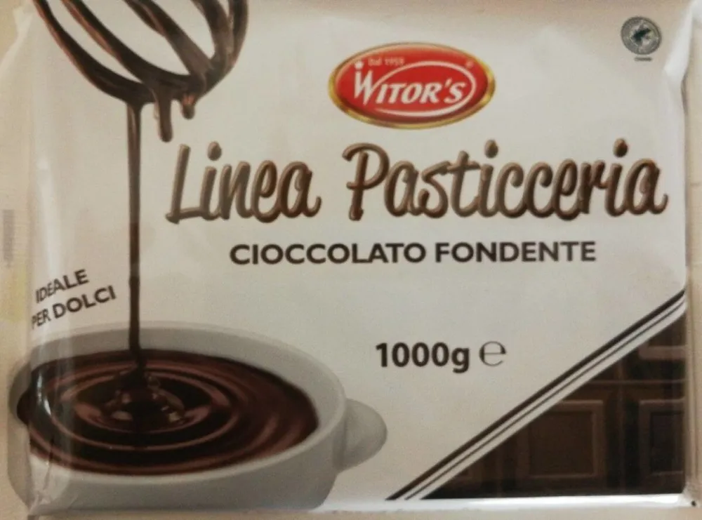 Witor's linea pasticceria cioccolata fondente