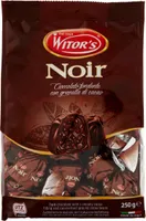 Noi cioccolato fondente con granella di cacao