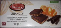 Cioccolato fondente con scorze d'arancia