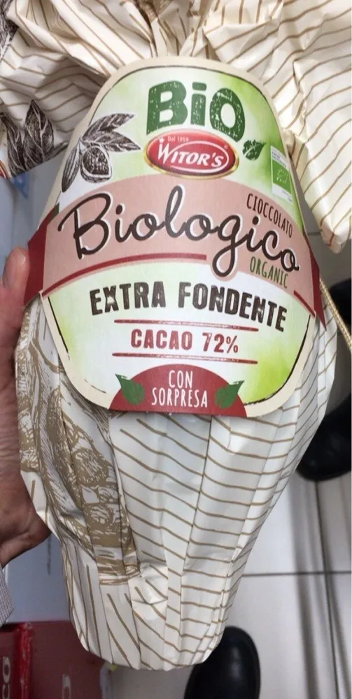 Uovo extra fondente biologico