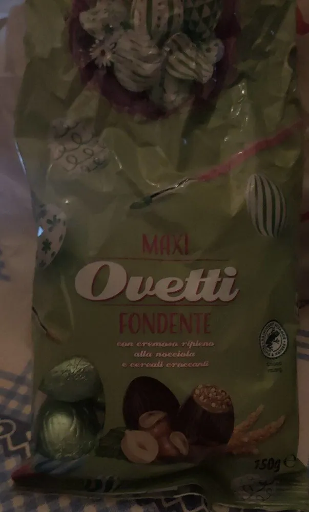 Ovetti cioccolato fondente